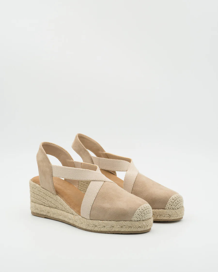 ALPARGATA CUÑA FRANCISCA BEIGE