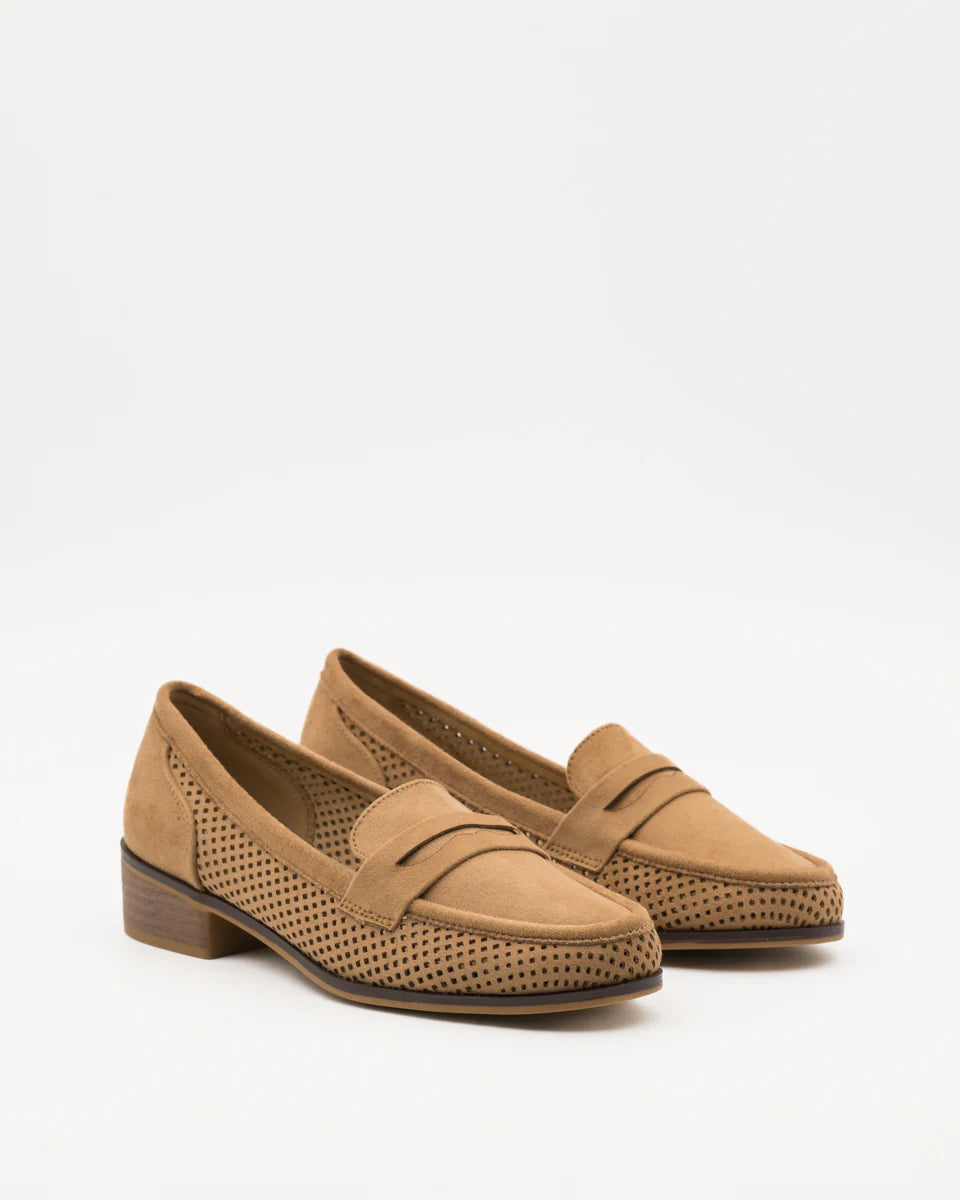 ZAPATO SANDRA CAMEL