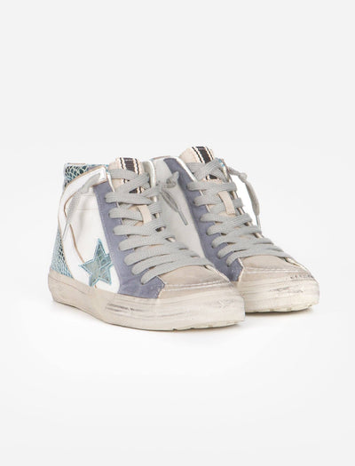 Bamba Star Mid Serpiente Azul - MMShoes